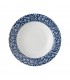 Ashley SWEET ALLYSUM Πιάτο βαθύ με μπλε-λευκό μοτίβο 22εκ. 1τμχ.