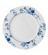 Ashley CHINA ROSE Πιάτο ρηχό με μπλε-λευκό μοτίβο 26εκ. 1τμχ.