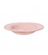 Espiel TIFFANY Σετ πιάτα βαθιά ροζ stoneware 6τμχ 24εκ.