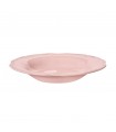 Espiel TIFFANY Σετ πιάτα βαθιά ροζ stoneware 6τμχ 24εκ.