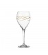 Capolavoro Κρυστάλλινο Ποτήρι Κρασιού με χρυσά σκαλίσματα No.41