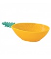 MARVA Pineapple μπωλ πορσελάνινο κίτρινο-πράσινο 17.5x11.5εκ.