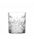 Espiel timeless Ποτήρια ουίσκι 6τμχ με σκάλισμα διαφανή γυάλινα 420ml